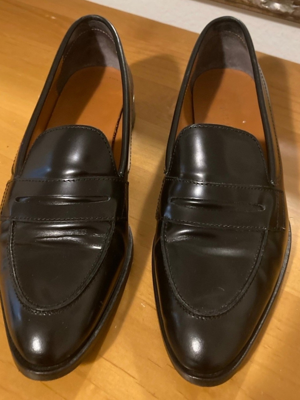 Everlane Women's Black Leather Loafers